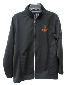 America's Cup Worlds Sailing Men's Soft Shell Jacket Size M Black - Picture 1 of 7