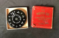 Vintage The Master Key 13 Key Chromatic Pitch Instrument With Box