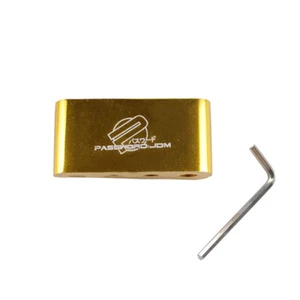 Separador de cable de bujía de motor 7 mm/8 mm abrazadera divisor de aluminio telar DORADO - Imagen 1 de 9