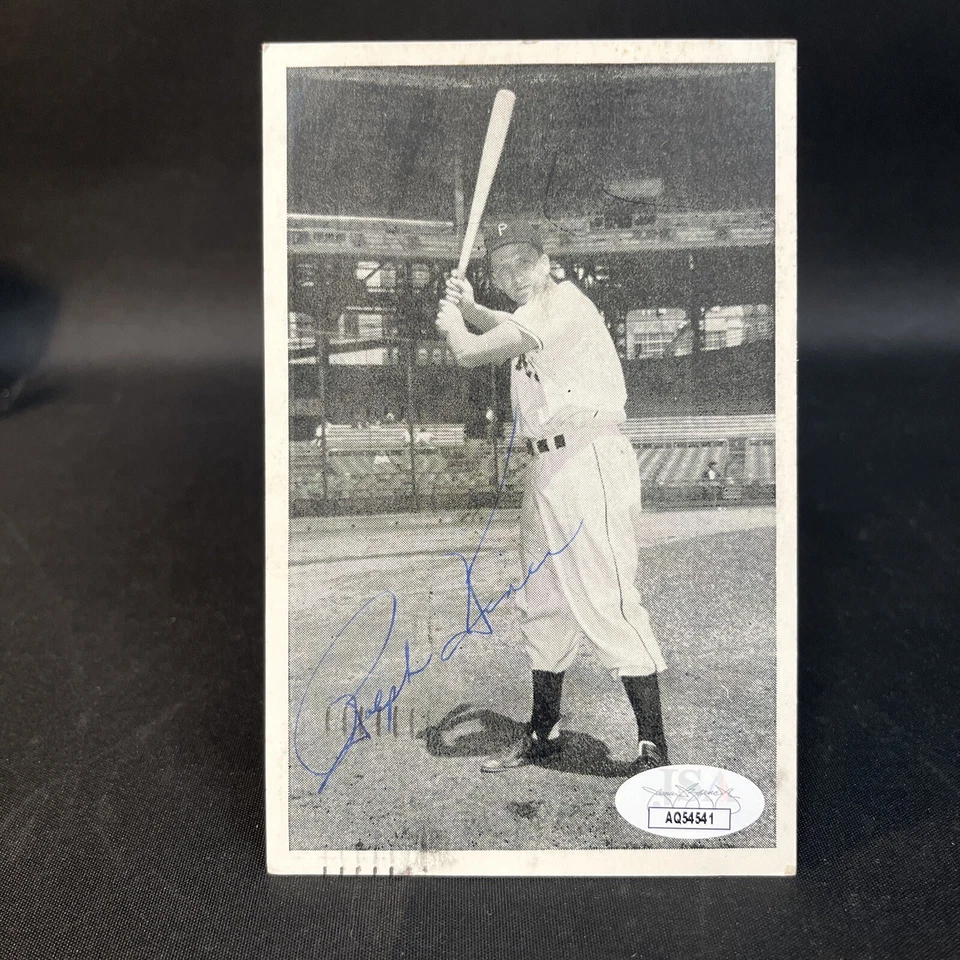1952 Ralph Kiner signed VTG autograph Postcard in PRIME PIRATES JSA Certified! - Image 1 of 4