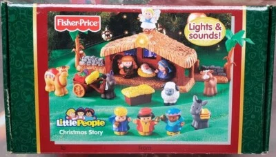 Fisher Price Little People Christmas Story Nativity Set 2005 - Music & Lights - Image 1 of 4