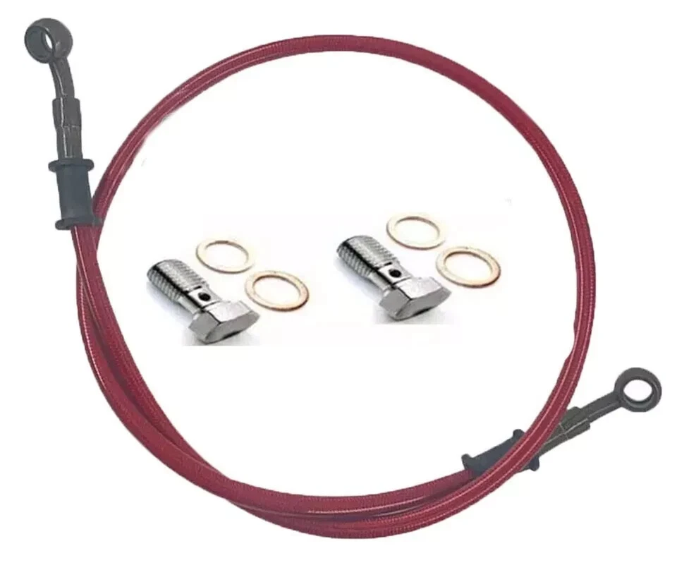 Передний тормозной плетеный шланг для Yamaha YZ125 125X YZ250 YZ250F YZ250FX YZ250X - Изображение 1 из 1