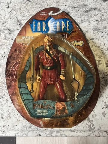2000 Toy Vault Inc. Farscape Series 1 Ka D’Argo A Luxan Warrior figure NEW Cover