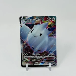 Juego de cartas coleccionables Pokémon ultra raro arte completo Vivid Voltage Togekiss VMAX 141/185 CASI NUEVO/M - Imagen 1 de 4