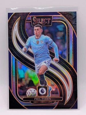 2024-25 SELECT PREMIER LEAGUE PHIL FODEN PURPLE PRIZM - image 1 of 2