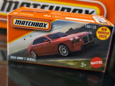 Matchbox 2024 BMW 7-Series #100/125 Power Grabs 2025 Combined Shipping Red - Image 1 of 3