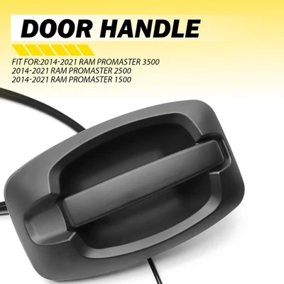 Manija puerta corredera con cable apto para Ram ProMaster 1500 2500 3500 2014-2021 ED Foto 1 de 4