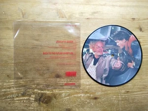 Back To The Future Johnny B Goode EX 7" PICTURE DISC Vinyl Record MCAP1019 (S1) - Imagen 1 de 2
