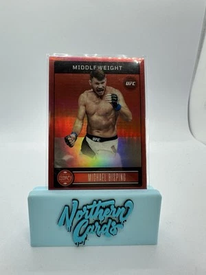 Michael Bisping 2023 Panini Chronicles UFC Legacy Red /199 #329 - Image 1 of 2