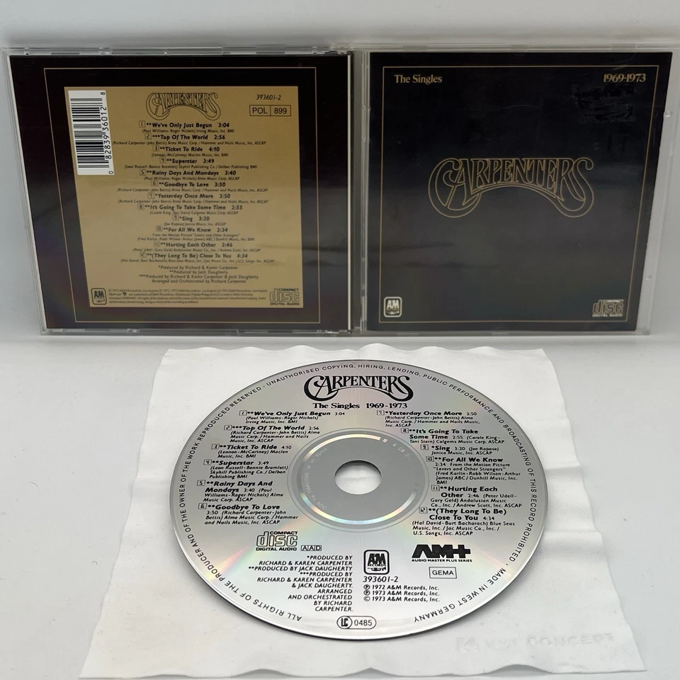 The Singles 1969-1973 von Carpenters | CD | West Germany 🟪📀 - Bild 1 von 4