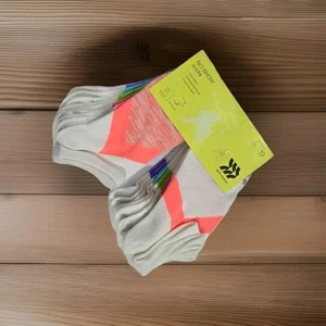 All in Motion girl/lady/boy/mem No-Show Socks 10 Pairs Total Size 3-7. Unisex.  - Picture 1 of 4