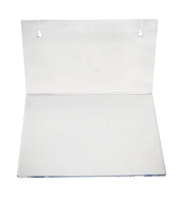 Deluxe Clear Acrylic 9.5" x 9.5" Floating Shelf Wall Mount (A042) - Picture 1 of 3