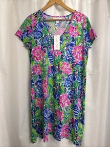 Lilly Pulitzer x Disney Dreamin Minnie & Daisy Etta Kleid Damen Gr. L Neu mit Etikett - Bild 1 von 9