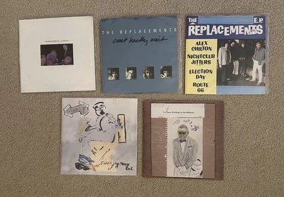 The Replacements & Paul Westerberg 5 7” singles Can't Hardly Wait Alex Chilton+ Foto 1 de 2