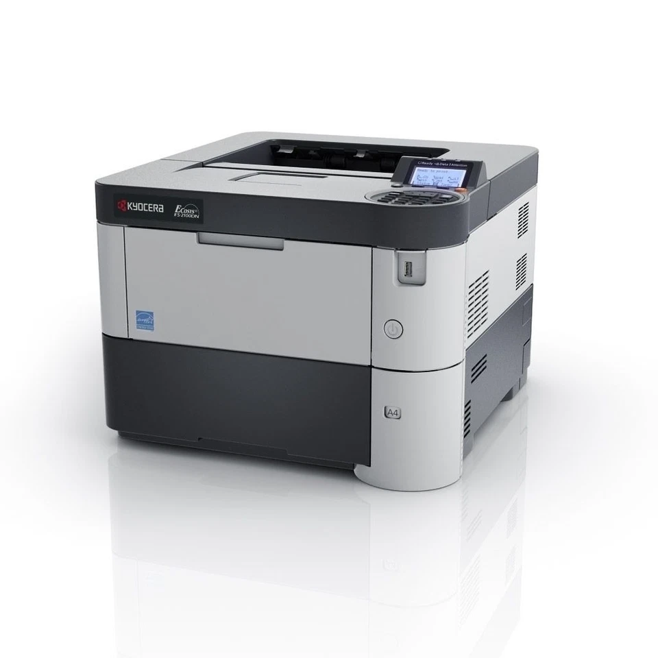 KYOCERA ECOSYS FS-4100DN STAMPANTE LASER A4 BIANCO NERO RETE DUPLEX - Immagine 1 di 1