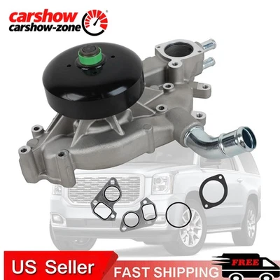 Water Pump w/ Gasket for Chevrolet Silverado GMC Sierra Cadillac 4.8L 5.3L 6.0L - Image 1 of 4