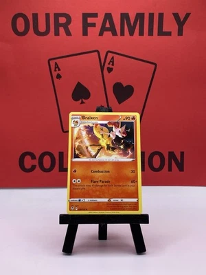 Braixen 026/195 Sword & Shield Pokemon TCG Regular Uncommon 2022 NM - Image 1 of 4