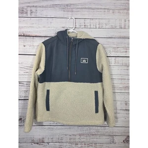 Hurley Half Zip sherpa hoodie Anorak Men's size Small - Picture 1 of 4