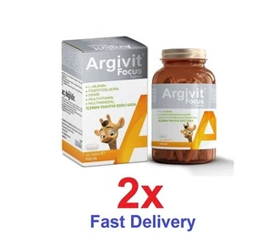 2x Argivit Classic Herbal 2x30 Capsules Energy Focus Learn Supplament Vitamin - Picture 1 of 1