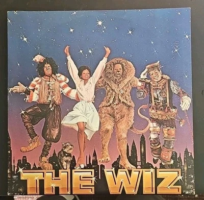 The Wiz Soundtrack Vinyl 2LP EX MCA W/ Poster Quincy Jones Michael Jackson VTG  - Image 1 of 4