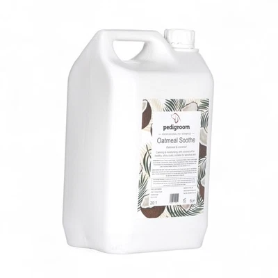 Champú Para Perros Pedigroom Avena Calmante 5 Litros Aroma Avena Y Coco - Imagen 1 de 2
