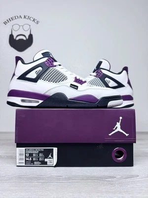 Talla 13 - Jordan 4 Retro x Paris Saint-Germain Burdeos 2020 (CZ5624-100) Foto 1 de 4