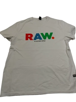 Camiseta G-Star Raw Multicolor Logo Calce Ajustado Camiseta Manga Corta Talla XXL Foto 1 de 4