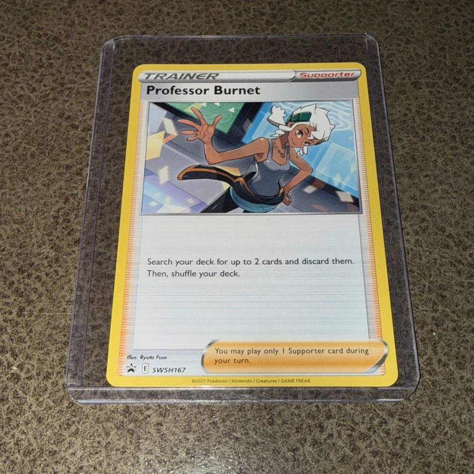 Professor Burnet SWSH167 SWSH: Sword & Shield Promo Card Regular - Image 1 of 1