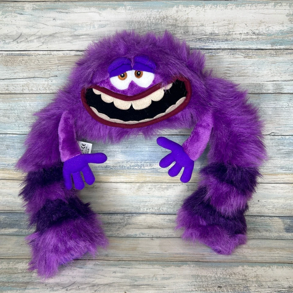 Disney Pixar Peluche Monstruos Universidad Inc ~ Arte Piernas Púrpura Foto 1 de 4