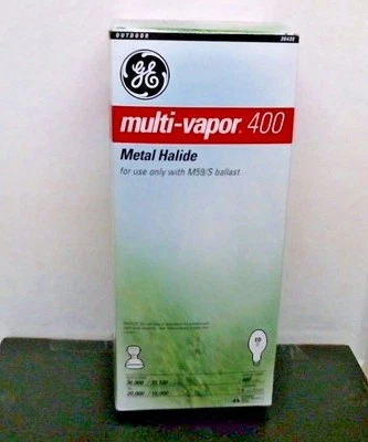 GE 26435 Metal Halide ED37 HID Lightbulb Mogul Screw (E39) 400 Watts, FREE SHIP - Image 1 of 2