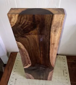 Lg Thick Hawaiian Feathered Kolohala/Pheasant Wood Board 23+" x7+"x 1 3/4"(#857) - Picture 1 of 9