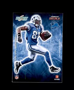 2008 Score Player Decals #14 Calvin Johnson Detroit Lions Georgia Tech - Picture 1 of 2
