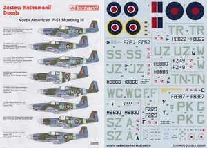 Techmod 1/32nd North American P-51 Mustang Mk III #32002 - Picture 1 of 1