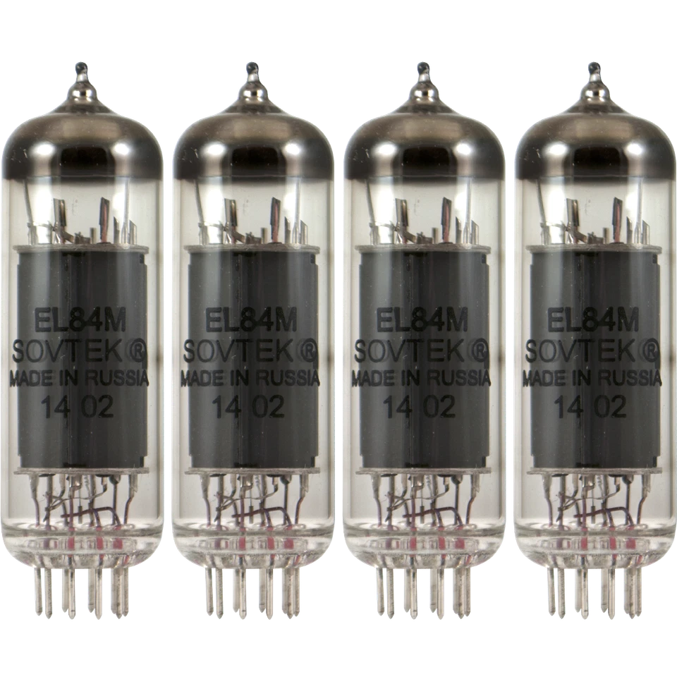 EL84M, tubo de vacío Sovtek, cuádruple emparejado, potencia Foto 1 de 1