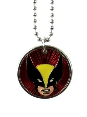 Collar colgante Wolverine X-Men Marvel Comics de 2011 Foto 1 de 3