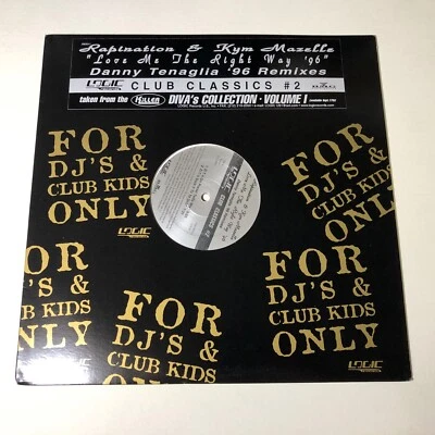 Rapination & Kym Mazelle - Love Me The Right Way 96 - 12" Single Logic 1996 VGC+ Foto 1 de 4