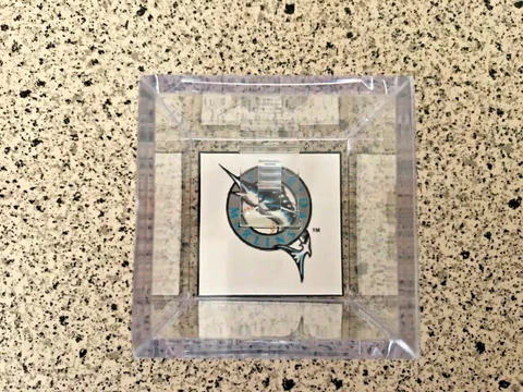 Florida Marlins Custom MLB World Series Champions Baseball Ring Display Case Cover
