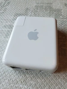 Apple Airport Express Wireless Base Station (A1084)  54 Mbps 802.11 G Router - Picture 1 of 11