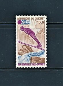 DAHOMEY 1972 11th WINTER OLYMPICS AIRMAIL ISSUE SAPPORO JAPAN SCT C153 - Picture 1 of 1