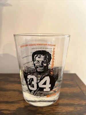 Vaso Walter Payton número 34 League Records NFL Chicago Bears Foto 1 de 4