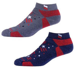 Kentwool Mens Classic Ankle USA Collection Golf Socks - P1256 - New 2023