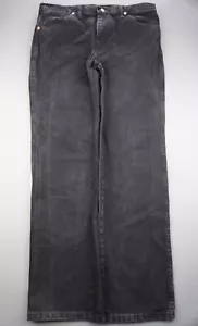Herren Wrangler 936 Slim Fit Jeans schwarz 100 % Baumwolle 5 Taschen Größe 34 x 32 - Bild 1 von 6