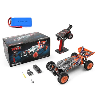 WLtoys XK 124010 RC Racing Car 55KM/H 2.4G High Speed Drift 1/12 4WD RTR Trucks - Image 1 of 4