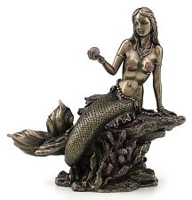 Mermaid Holding Pearl Sculpture Figurine Statue *Valentine'S Day Gift