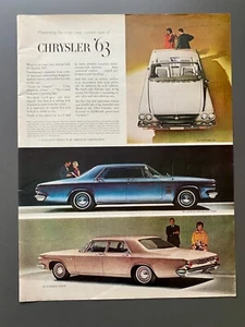 Chrysler 300 Newport New Yorker 1962 XL 35x26cm Werbung Vintage Ad Reklame - Bild 1 von 1