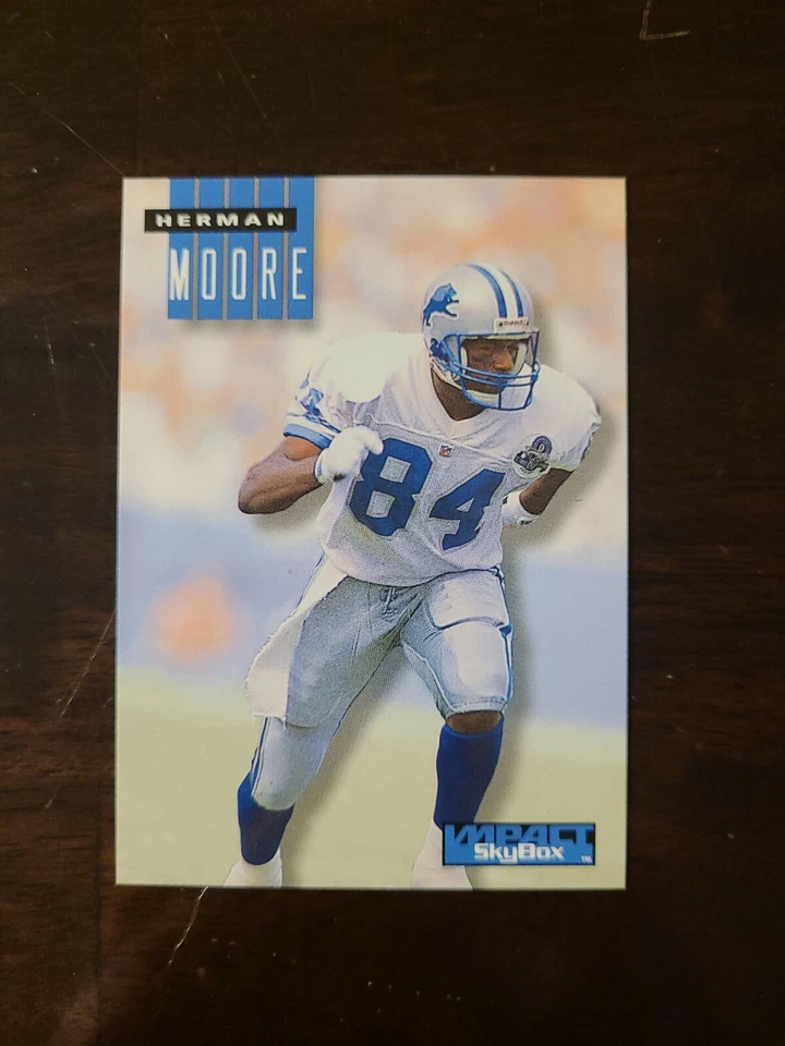 1994 SkyBox Impact Herman Moore #79 Detroit Lions - Image 1 of 1