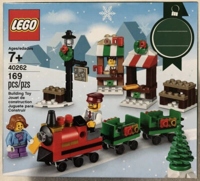 LEGO NUEVO TREN DE NAVIDAD 40262 JUGUETE DE CONSTRUCCIÓN LIMITADO CAJA SELLADA RETIRADO RARO A Foto 1 de 2