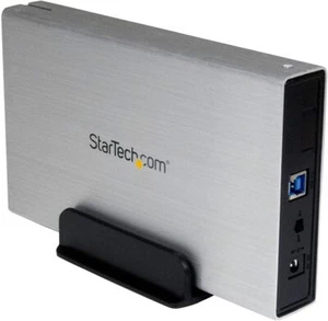 StarTech.com External 3.5 SATA III SSD USB 3.0 SuperSpeed Hard Drive Enclosure w - Zdjęcie 1 z 1