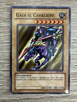 Gaia il Cavaliere Yu-Gi-Oh PRIMA EDIZIONE ITA - Immagine 1 di 4