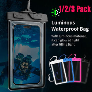 Waterproof Phone Case Drift Diving Swimming Bag 7'' Mobile Pouch Dry Bag Case